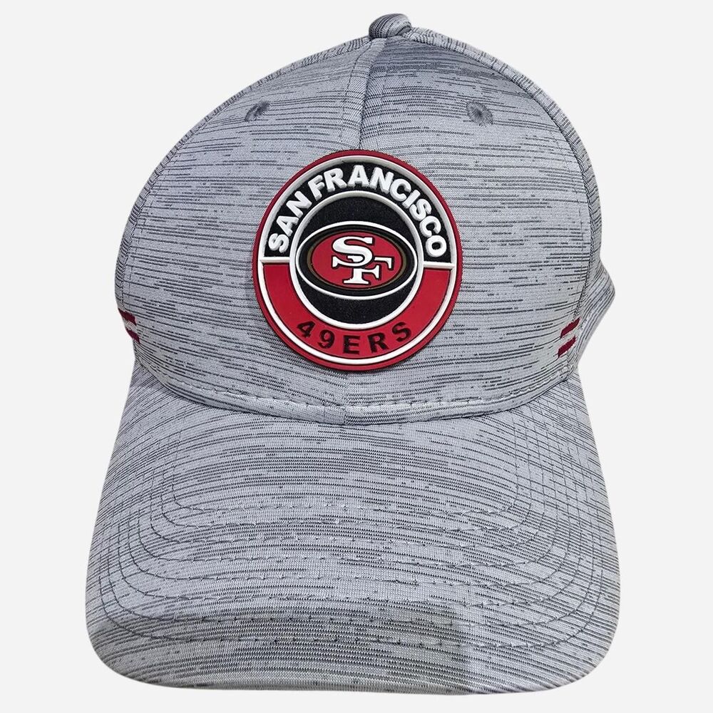 NFL San Francisco 49ers New Era Men's Size S/M gray hat with black/white streaks